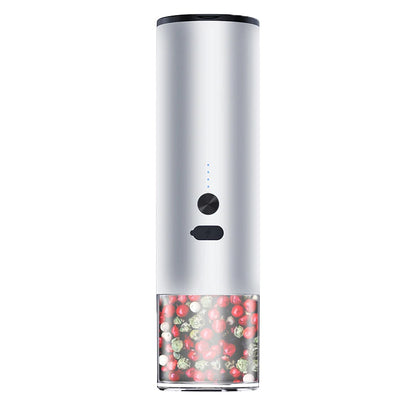 Rechargeable Electric Salt and Pepper Grinder Set with LED - Electric Food Corn and Soybean Mill Machine