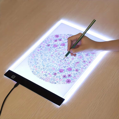 Dimmable LED Drawing and Copy Pad Board for A3/A4/A5 Sizes - Educational Creative Gift for Children